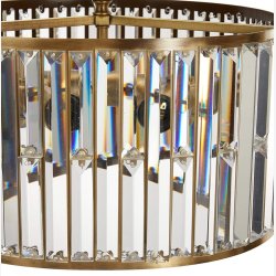 Antik belagt lysekrone