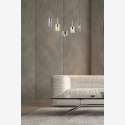 Antik belagt lysekrone