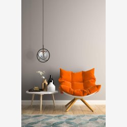 Sortmalet Moderne Lille Pendel 