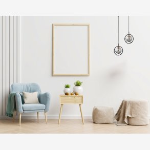 Sortmalet Moderne Lille Pendel 