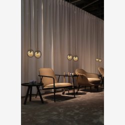 Antik belagt moderne Lille Pendel 