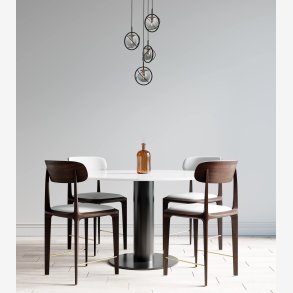 Sortmalet Klyngependel til 4