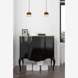 Kobber Patinamalet Pendel