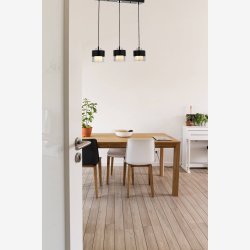 Sortmalet Klyngependel 