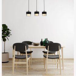 Sortmalet Klyngependel 