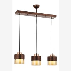 Kobber Patinamalet Klyngependel