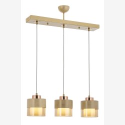 Cremefarvet Klyngependel