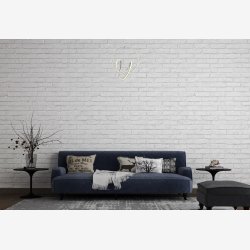 Forkromet Moderne Loftlampe med LED 