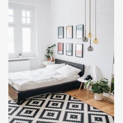 Antik belagt lysekrone 