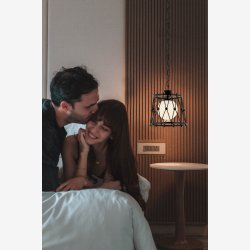  Sortmalet Moderne Lysekrone 