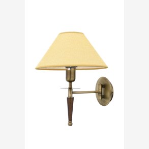 Antik belagt vglampe 