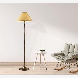 Antik belagt Gulvlampe 