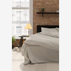 Antik belagt bordlampe 