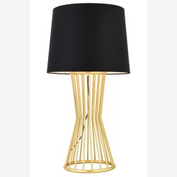 Gulmalede bordlamper