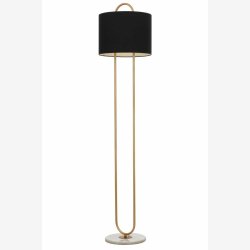 Antik belagt Gulvlampe 