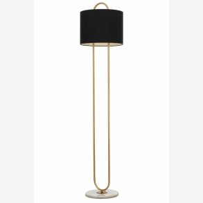 Antik belagt Gulvlampe 