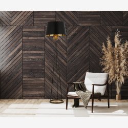 Antik belagt Gulvlampe 